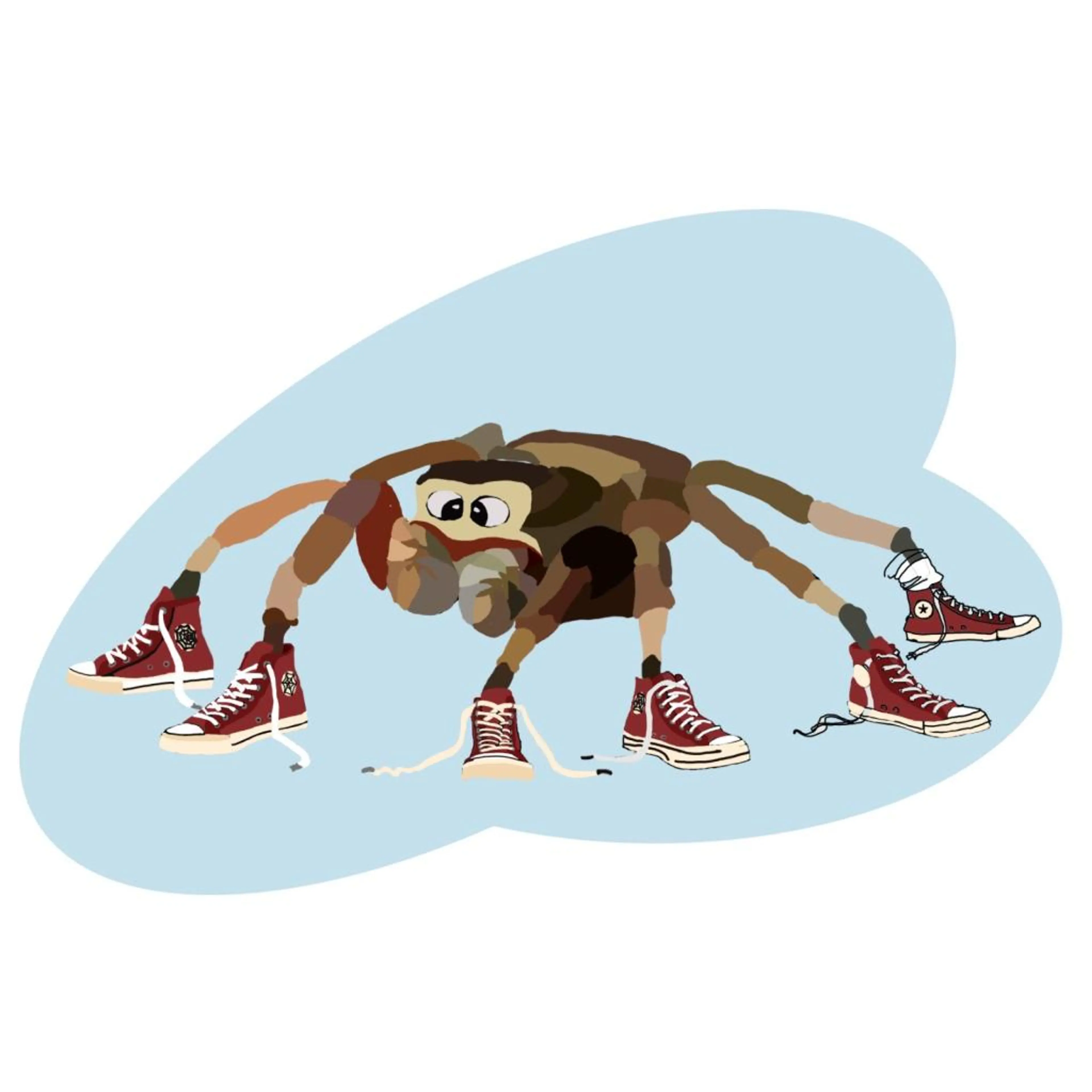 Spider Бял L