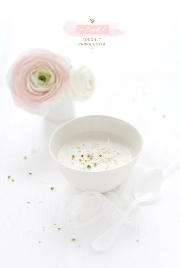 My little Fabric: Coconut Panna Cotta recipe