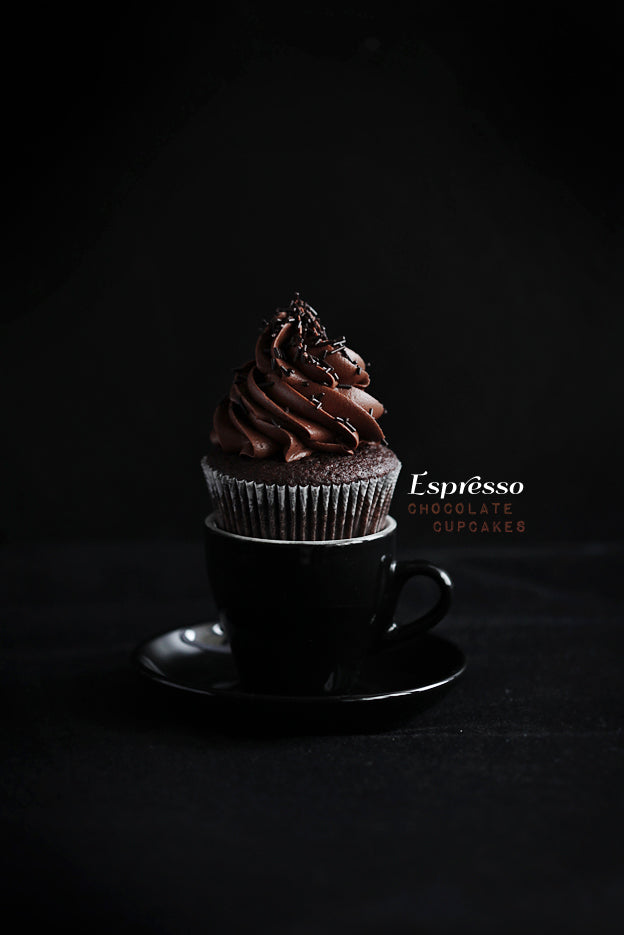 Espresso chocolate cupcakes