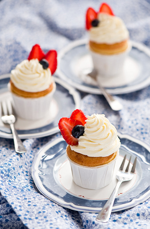 Gourmand: Strawberry cupcakes