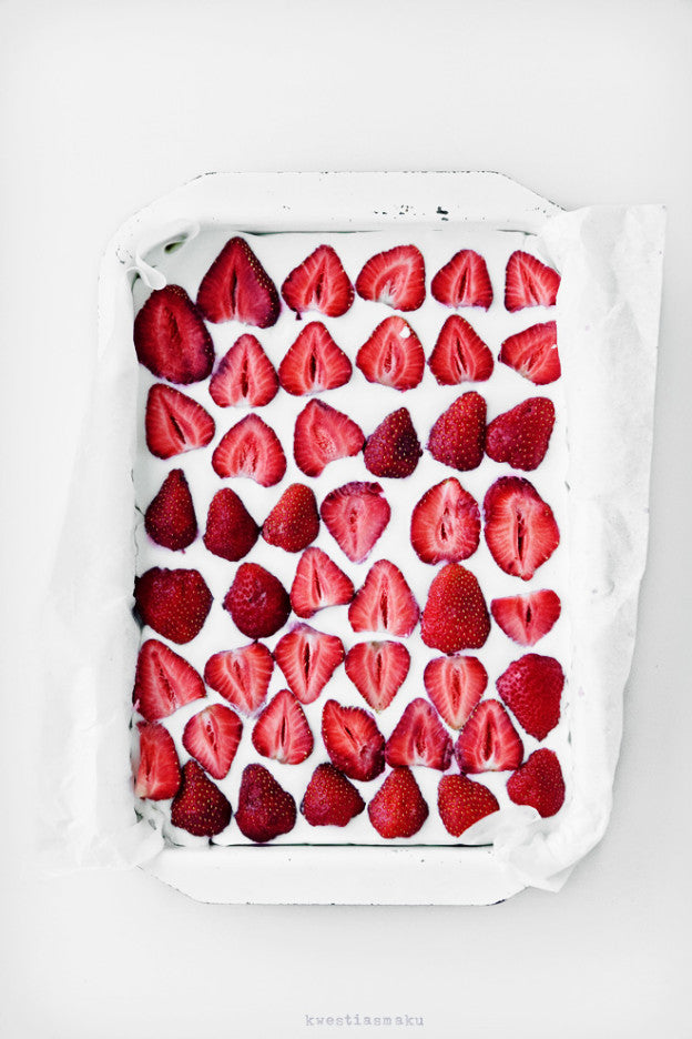 Coconut Strawberry Dessert