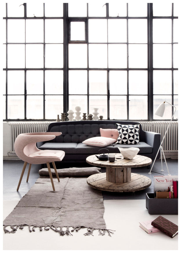 Grey and pink inspiration by Line Thit Klein