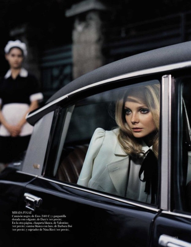 Belle de Jour with Eniko Mihalik for Vogue Spain