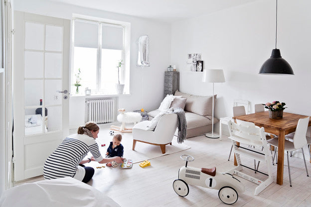 The insanely beautiful white home of Hanna