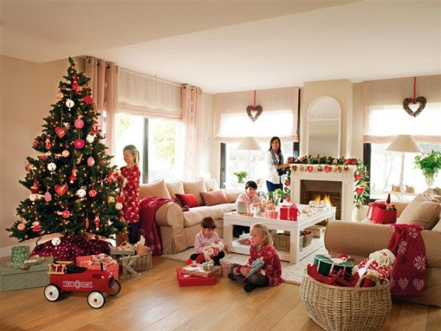 Christmas house full of details and gifts