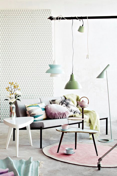 Lovely pastel decoration
