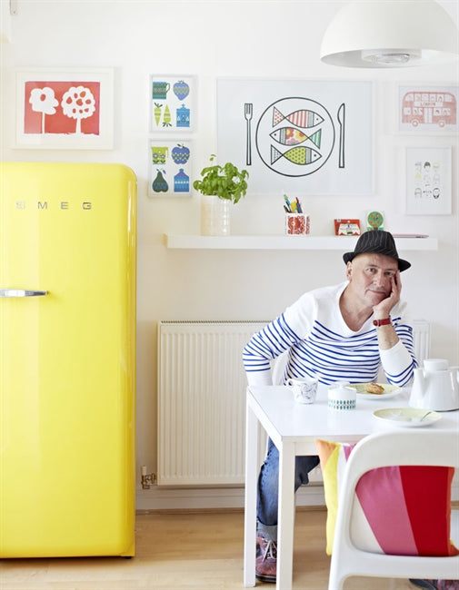 Colorful creative home in England by Ikea Family Live