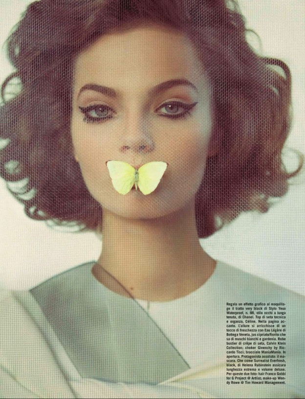 Moa Aberg by Camilla Akrans for Vogue Italia March 2013