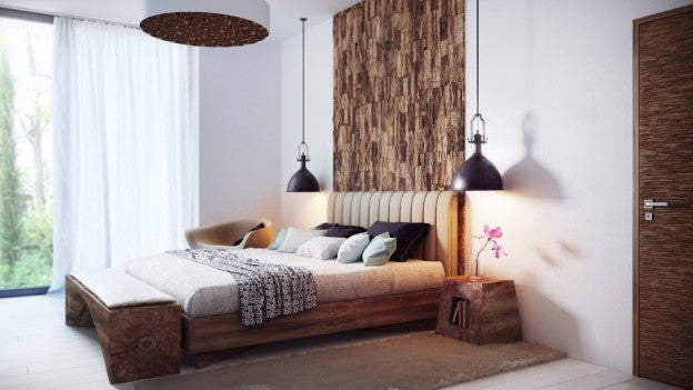 Cozy minimalist bedroom by Alexander Uglyanitsa