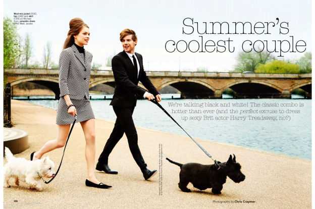 Summer’s coolest couple by Chris Craymer for Glamour UK
