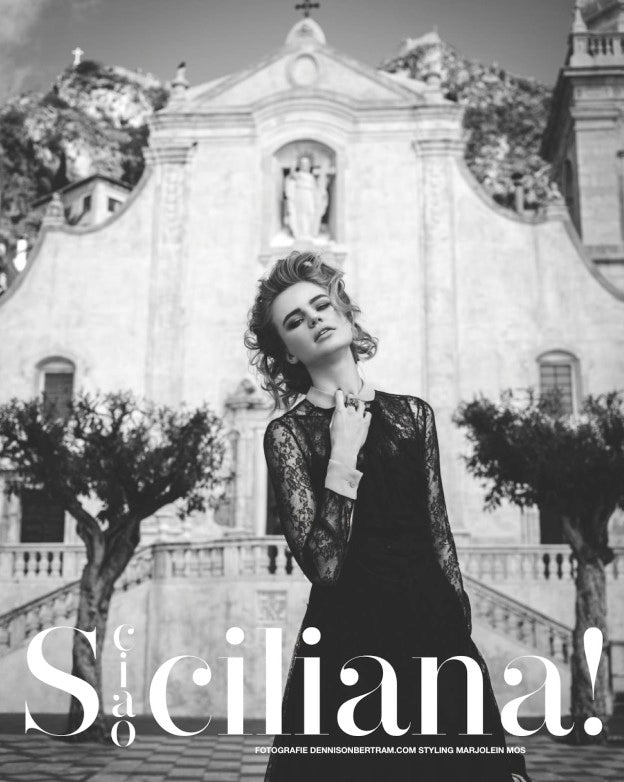 Ciao Sciliana: Milou Sluis By Dennison Bertram for Marie Claire Nether