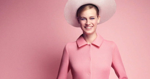 Pretty in pink: Paulina Heiler By Dima Hohlov for Uk Harper’s Bazaar