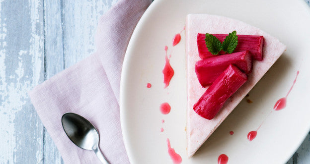 Summer rhubarb desserts by Line Klein