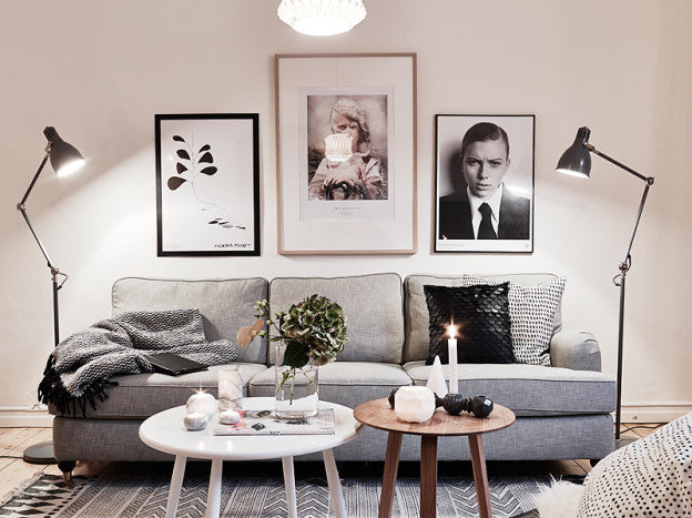 Warm and cozy winter lighting