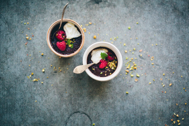 Almond & Chocolate Pots de Creme by Green Kitchen Stories