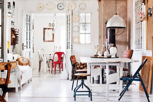 The home of interior designer Johanna Flyckt Gashi
