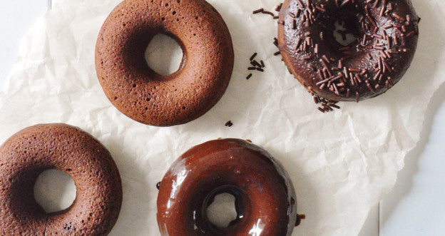 Kahlua chocolate cake doughnuts