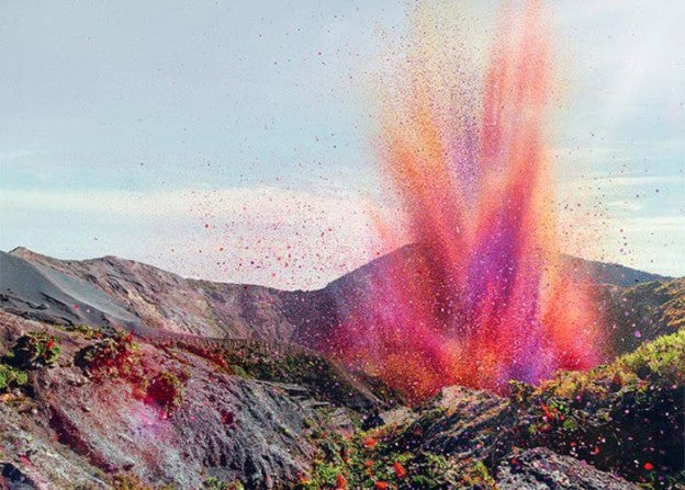 8 million flower petals over Costa Rica