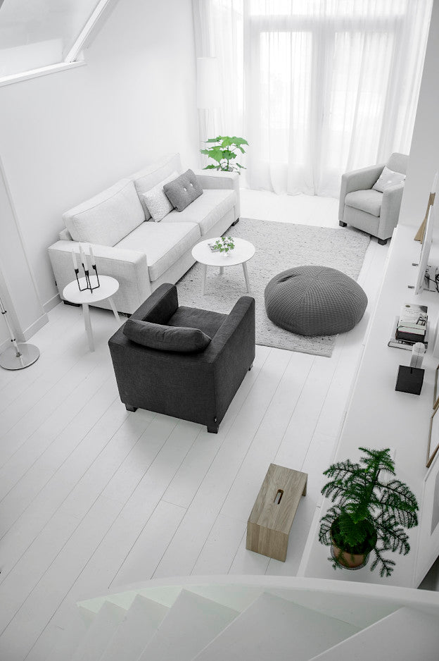 White and light home in Delft