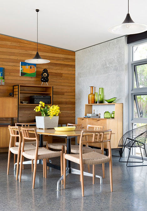 A wooden home in Australia