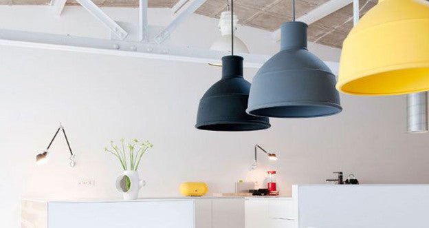 Muuto pendants – Unfold and E27 lamps