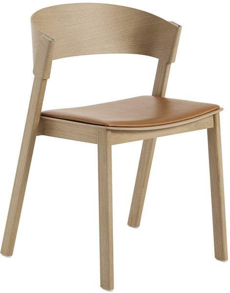 Cover Side Chair Leather Set of 2 by Muuto