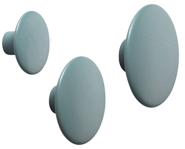 The Dots Coat Hook Petroleum by Muuto