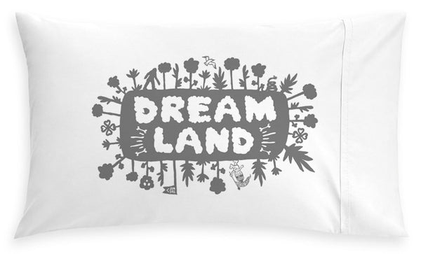 Dreamland Pillow case by Pop Factory Shop