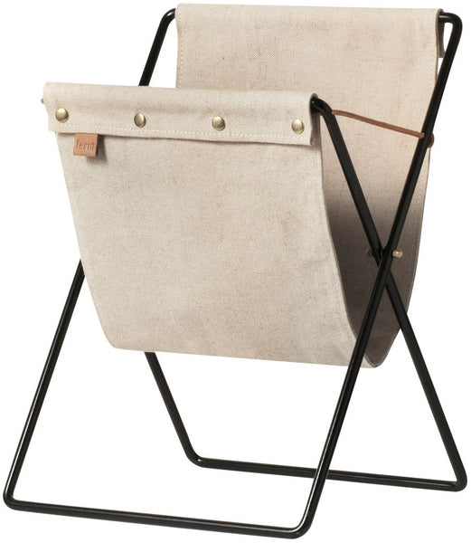 Herman Magazine Stand – Black by ferm LIVING