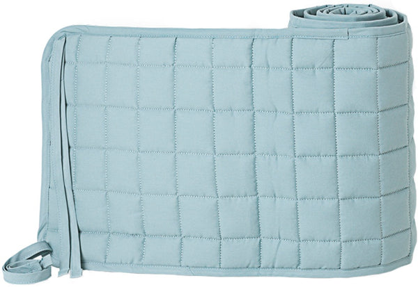 Hush Quilted Bed Bumper Light Blue by ferm LIVING