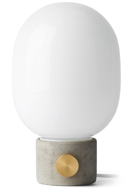 JWDA Concrete Table Lamp Light grey/Brass by Menu