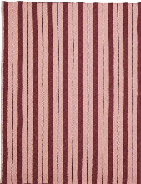 Pinstripe Blanket Rose by ferm LIVING