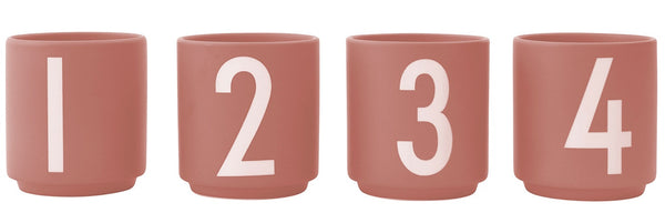 Arne Jacobsen Mini Cup Set Nude by Design Letters