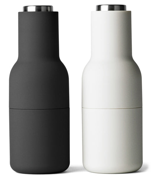 Bottle Grinder set Steel top by Menu