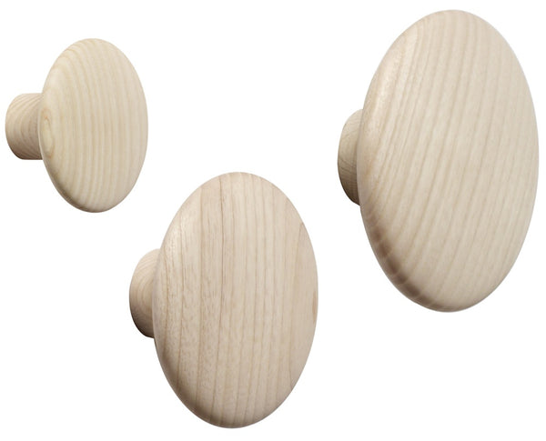 The Dots Coat Hook Ash by Muuto