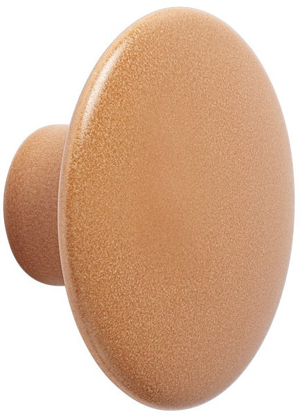 The Dots Coat Hook Ceramic Burnt Orange by Muuto