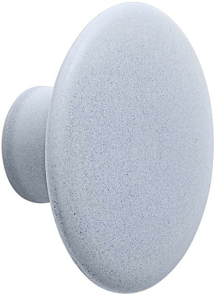 The Dots Coat Hook Ceramic Light Blue by Muuto