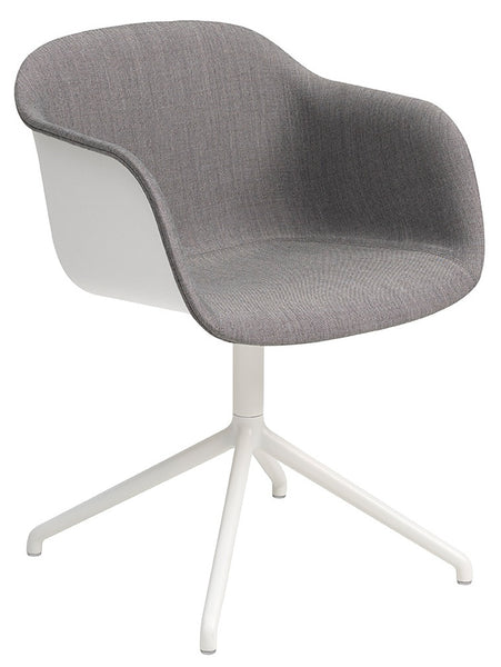 Fiber Armchair Swivel Base Front Upholstery by Muuto