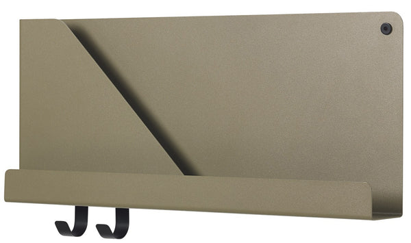 Folded Shelves Black by Muuto