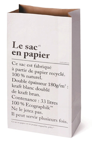Le sac en papier – The paper bag by be-poles