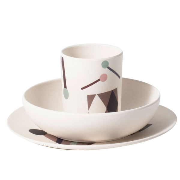 Party Bamboo Dinner set by ferm Living
