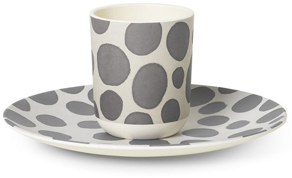 Safari Bamboo Dinner Set Giraffe by ferm Living