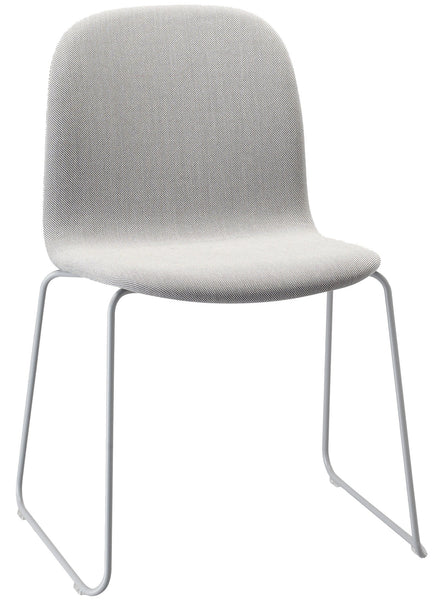 Visu Chair Sled Base Textile by Muuto