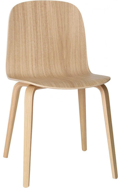 Visu Chair Wood Base by Muuto