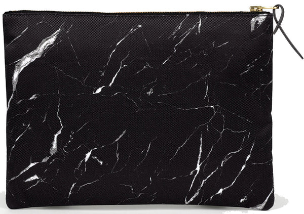 Black Marble XL Pouch by WOUF