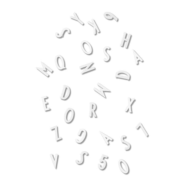 Arne Jacobsen Letter Box White by Design Letters