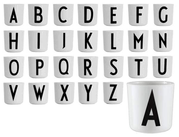 Arne Jacobsen melamine cup by Design Letters