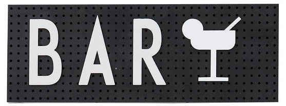 Arne Jacobsen The Sign Message Board Black by Design Letters