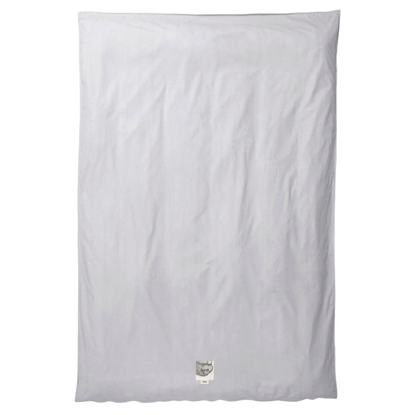 Hush Duvet Cover LIght Grey by ferm LIVING