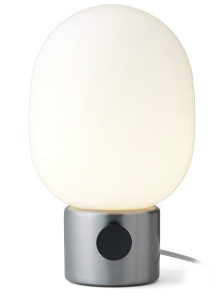 JWDA Metallic Table Lamp Brushed Steel by Menu